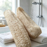 Natural Loofah Multi-Purpose Eco-Friendly Body Shower Sponge Home Cleaning Brush Exfoliating for Skin Tough on Stain Bathroom