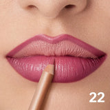 Matte Lip Liner Pencil Nude, Long-Lasting Waterproof, Smudge-Proof, Precise Outline, Smooth Creamy Formula