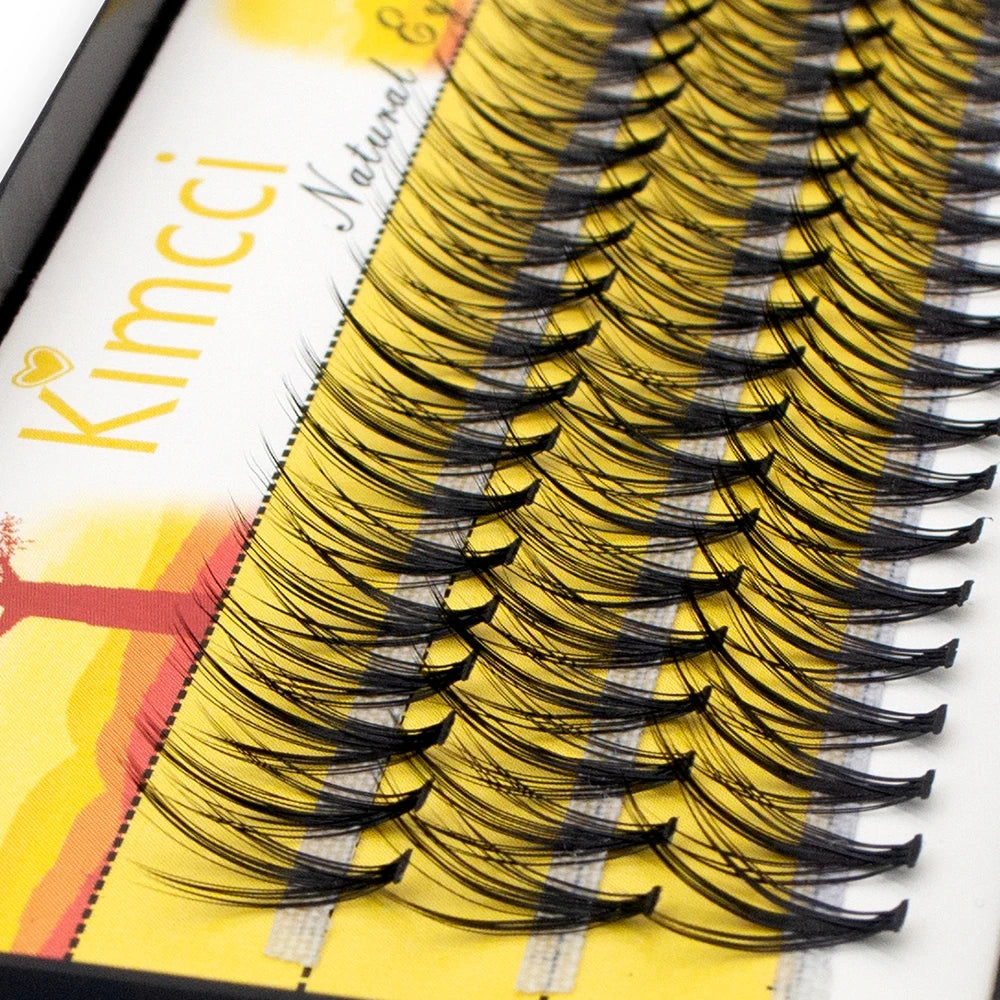 20D/30D/40D/50D 60 Bundles Mink Eyelashes Extension Natural 3D Russian Volume Fake Lashes Individual Cluster Makeup  Tools Cilia