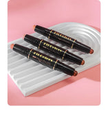 Double-head Highlight Shadow Stick Face Bronzer Contouring Pen Foundation Cream Concealer Makeup Base Beauty Women's Cosmetics