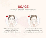 Damask Rose Hydrosol Rose Water Nourishing Skin Improve Dullness Facial Hydrating and Moisturizing Toner Face Serum Skincare
