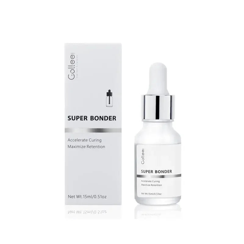 Gollee Super Bonder After Eyelash Extension Lash Sealant Help Glue Bond Better Glue Primer 2s Fast Drying Time No Wait