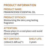 Frankincense plant essential oil face and body skin care essential oil moisturizing and hydrating massage essential oil