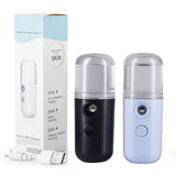 Nano Facial Mister Sprayer Portable Face Nano Mister for Eyelash USB Handy Skin Care Machine for Face Hydrating, Daily Makeup