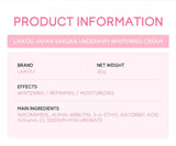 Laikou Sakura Underarm Cream Knee Buttocks Dark Skin  Improve Melanin Pigmentation Korean Skin Care Product 30g