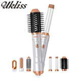 UKLISS Airstyler Pro 5 in 1 Hair Dryer Set, Hot Air Curling Brush, Straightener, Thermal Brush