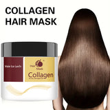 Collagen Hair Care Deep Repair Conditioning Moroccan Argan Oil Hair Mask Essence Suitable for Dry and Damaged Hair