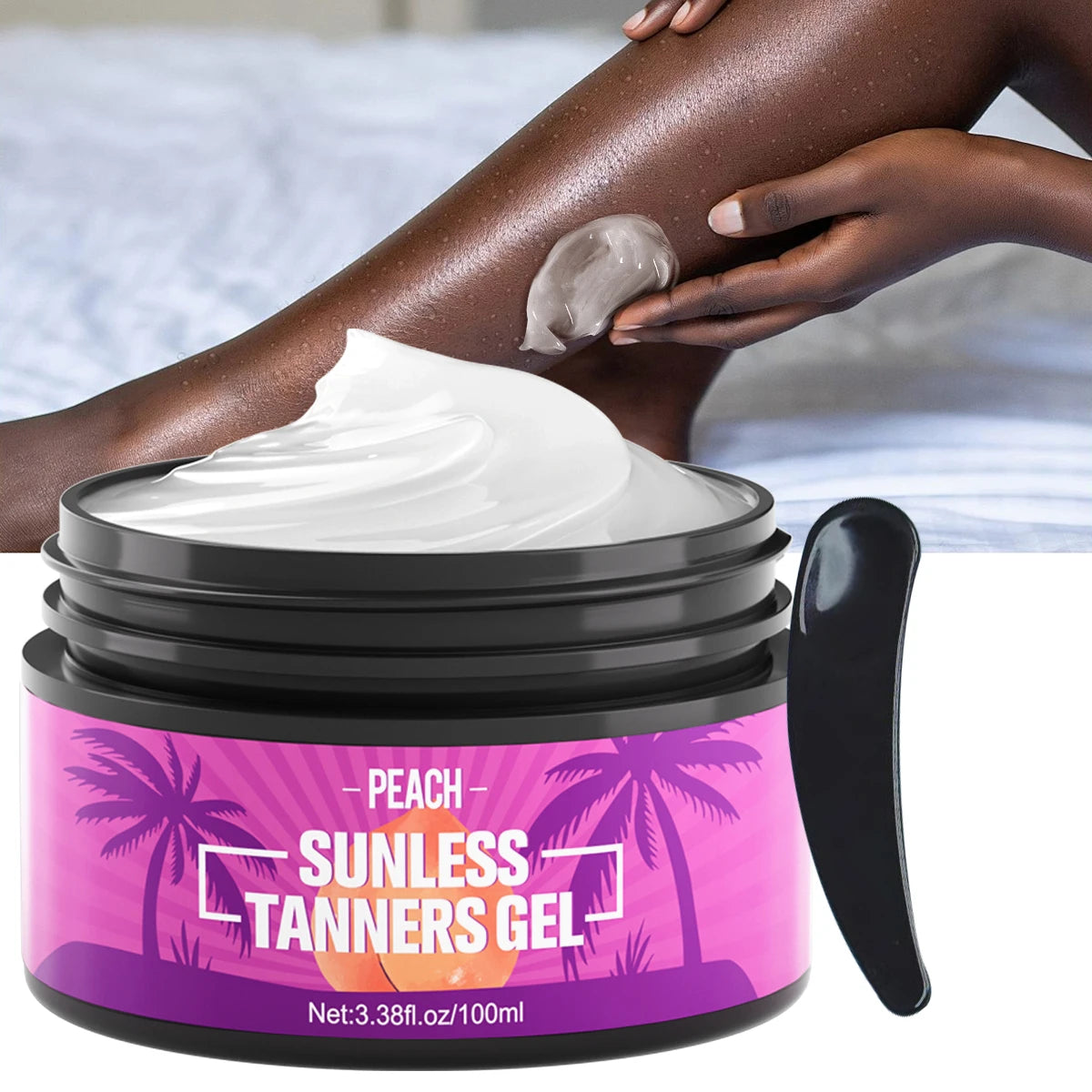 summer 100ml/3.38fl.oz Carrot Gel for face and body, moisturizing, quick drying, quick tanninglong-lasting bronze
