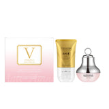 Tighten Skin Care Set Deep Hydration Face Massager Reduce Fine Lines Electric Eye Cream AH-8 Firming Neck Cream with Roller 120g