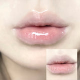 2pcs Lip Gloss and Lip Mask Set, Moisturizing Lips, Moisturizing Peach-flavored Makeup Set