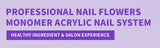 LIMEGIRL Nail Acrylic Liquid Monomer Crystal 40ml/75ml/120ml/240ml for Nail Art Acrylic Powder Extension Professional Manicure