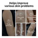 Lakerain Exfoliating Body Stick Multiple Glycolic Acid Cleaning Long-lasting Moisturizing Nourishing Smoothing Skin Care