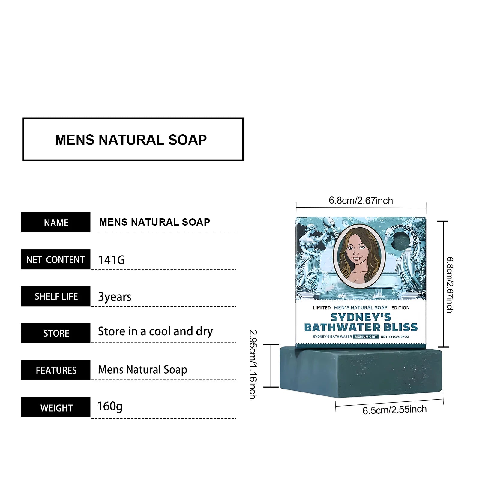 Natural Fragrance Body Soap Bar Deep Cleansing Bar Soap Moisturizing Shower Soap For Oily Skin Body Odor Control Rich Lather