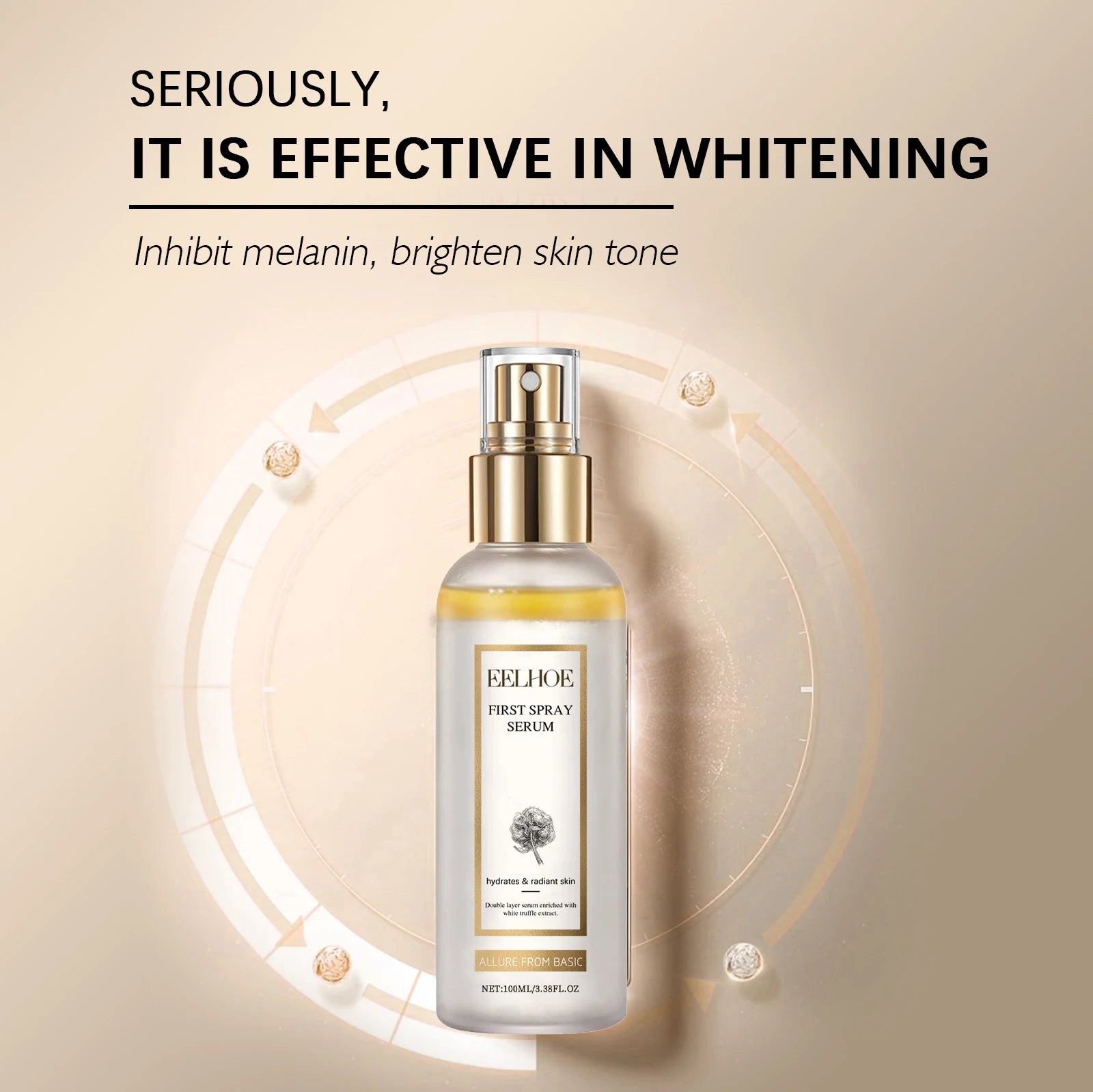 Premium White Truffle Face Mist Hydrating Essence Radiant Skin Care Daily Moisturizing Oil Control Glowing Face Serum Skincare