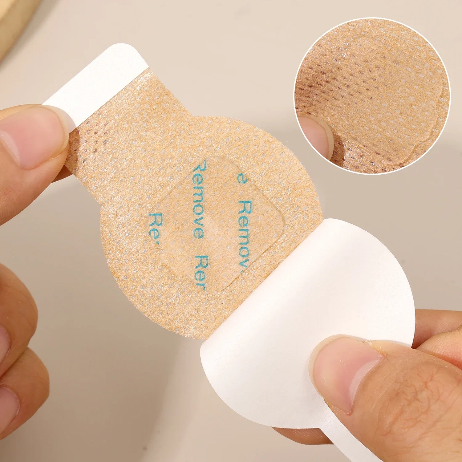 21Pcs Waterproof Nail Beauty Stickers Daily Foot Nail Care Supplies