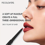 Lip Liner Waterproof, Sweatproof, Matte Multi-Color Correcting Lipstick Pencil Lip Makeup Cosmetics Mother's Day Gifts