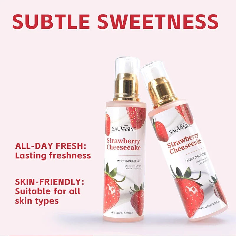 Strawberry Women's Perfume Clothing Spray Vitality Charm Coconut Body Milk Fragrance Spray Brand Sweet Charm Strawberry Perfume