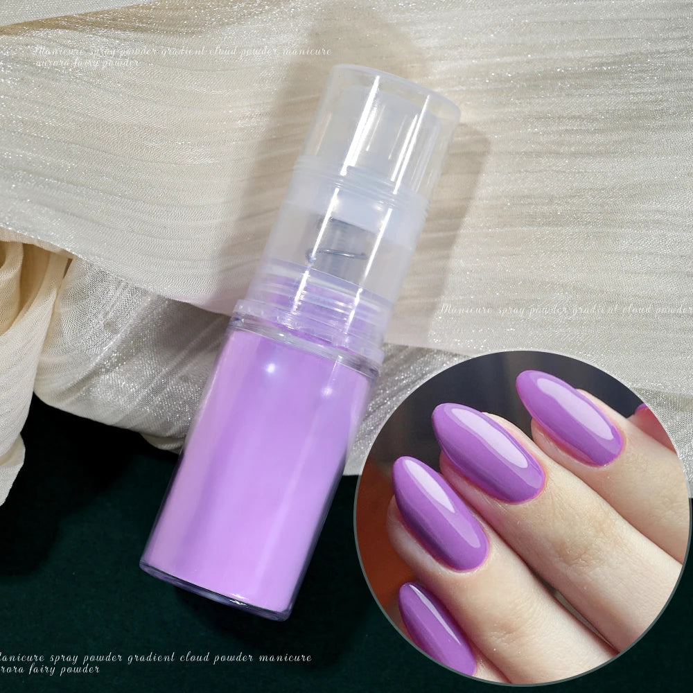 10g/bottle Nail Art Ombre Spray Powder Pearl Gradient Nail Pigment 12colors Blush Ombre Neon Nail Spray Powder Nail Supplies #FA