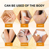 Viilife 120g Natural Sugar Wax – Gentle Adhesion for Painless Hair Removal, Suitable for All Skin Types, Full Body Use