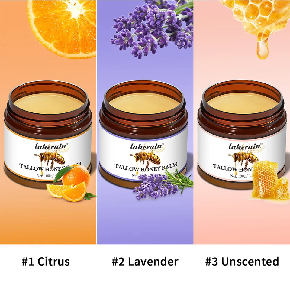 Tallow Honey Balm Specifically For Dryness And Itchiness Skin Moisturizing Beef Tallow Face Cream Body Lotion Face Cream Care