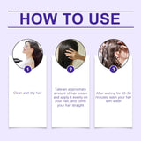 Anti Frizz Straightening Hair Cream Deeply Nourish Improve Dry Split Ends Reduce Breakage Smooth Conditioner Keratin Hair Mask