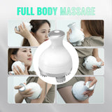 Electric Head Scalp Massager With 4 Heads Portable Handheld Massage Device For Full Body Women Men Massager Stress Relaxing