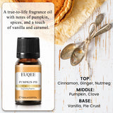 EUQEE 10ML Coconut & Vanilla Bubble Gum Fragrance Oil Coffee Pumpkin Pie Cedarwood Premium Aroma Oils For Making Candle,DIY Soap