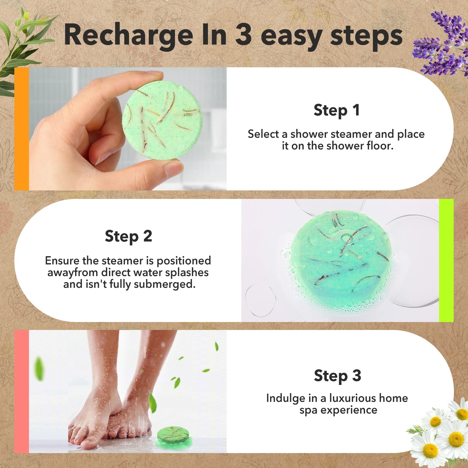Shower Steamers Aromatherapy - 8 Pack Birthday Gifts for Women - SWCANDY 8 Pcs Mothers Day Gifts for Her Mom Men Teen Adults