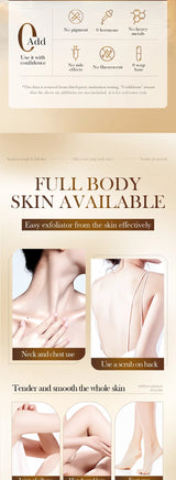 BIOAOUA Rice Pulp Bath Salt Scrub Gentle Exfoliating Body Scrub for Soft Smooth Skin Exfoliator Moisturize and Nourish