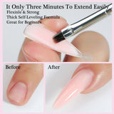 150g Large Capacity Nail Extension Gel Acrylic Semi-Permanent UV/LED Gel Varnish Suitable for DIY Design Nail Art Extension Tool