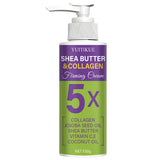 YUITIKUE 5X Shea Butter Firming Cream 150g - For Multi-Body Sculpting, Tightens, Moisturizes & Glows, Workout Enhancer
