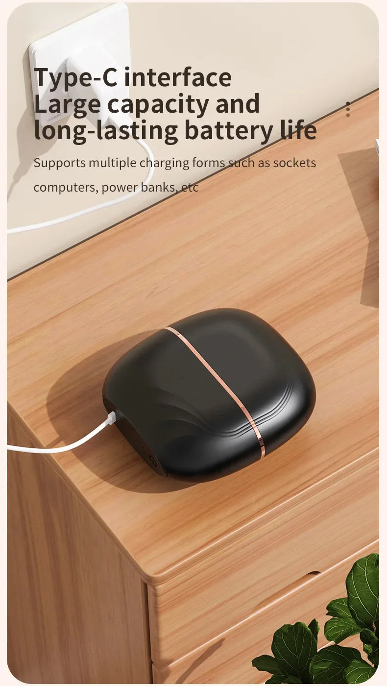 Portable Wireless Straightening Comb Mini USB Rechargeable Hair Straightener Brush Multifunctional Gentle Hair Styling Accessory For Travel Daily Use