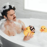 Soft Silicone Body Cleaning Brush 1/2 Size Convenient Couples Shower Tool Easy to Clean Self-Care Pamper Essential for Bath Time