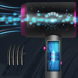 Professional Hair Dryer Negative Ion High Speed Fast Drying Low Noise Constant Temperature Portable Turbine Blower