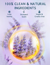 Lavender Shower Tablet Natural Essential Oil Shower Moisturizing Stress Relieving Bath Salt Tablets Suitable for Women and Men