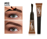 HANDAIYAN 5-color brush head peel-off eyebrow tint Waterproof, long-lasting, and smudge-proof peel-off eyebrow tint