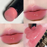 HERORANGE Push-button Mirror Lipstick Moisturizing Long-lasting Lip Glaze Lipstick