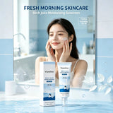 Birch Sap Primer Korean Hydrating Natural Makeup Effect Long-lasting Primer Refreshing Brighten All Skin Types Daily Face Cream