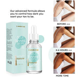 30ml Self -Tanning Drops Body Self Tanner Sunless Tanning Lotion for Natural-Looking Tanner For Body Skin Care