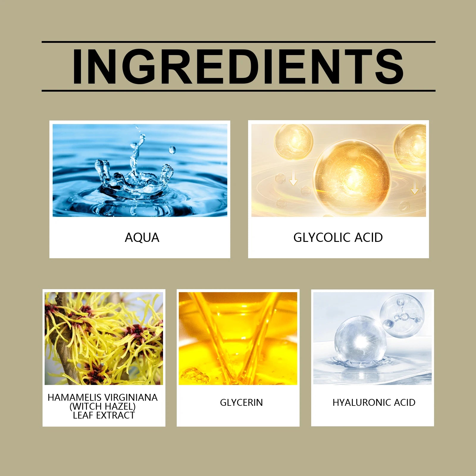 Glycolic Acid 7% Moisturizing Toner Remove Acne Improve Skin Condition Replenish Water Moisturize Skin Tender Skin&Toner Essence