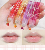 Roll-On Lip Oil Moisturizing Lip Balm Liquid Nourishing Lip Oil Colorless Transparent Fruit Lip Oil New Valentine's Day Gift Lip Balm