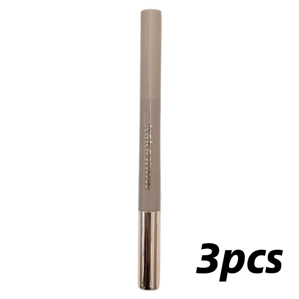 3D Contouring Pen Long Lasting Waterproof Matte Bronzer Stick Nose Shadow Contour Pen With Brush Facial Contour Stick Makeup