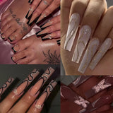 5ml Fluorescent Diamond Line Gel Shiny Painted Gel Nail Polish Semi-Permanent UV Gel Polish Varnish DIY Nail Art Design Salon