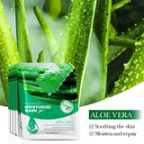 10Pcs Fruits Facial Masks for Face Skincare Moisturizing Brightening Hydrating Firmingface Mask Beauty Face Skin Care Products