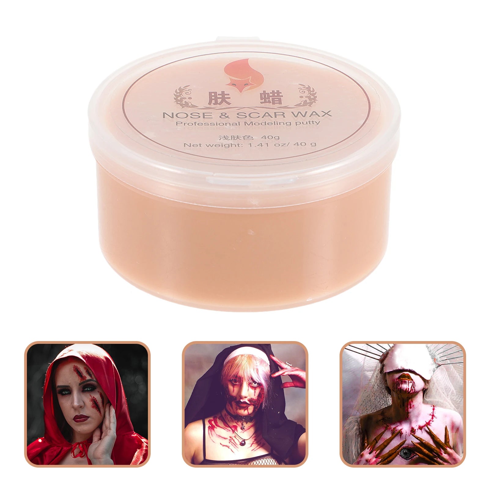 Skin Wax Modeling Fake Scar Wax Face Fake Body Makeup Wax Makeup Wax for Halloween