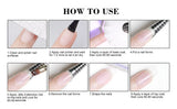 VENALISA Clear Color Extension Gel Pearl Glittle Gel Canni Supply Camouflage Fasting Jelly Nail Gel Self Leveling Acrylic Gel