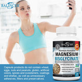 Magnesium Bisglycinate - for Muscle, Nerve, Sleep, Joints, Bones, Immune & Energy - High Absorption, Vegetarian,120 Capsules