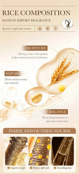 5-Second Smooth Hair Care Professional Magic Hair Mask, Natural Repair, Moisturizing, Anti-Split Ends, Repairs Damage, Smooths Frizz