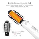 3 in 1 Round Rotating Volumizer Styler Rotating Hair Brush Automatic Rotating Styler Ionic Hair Brush hot air Dryer