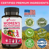 Women's Multivitamin Multimineral Supplement - Magnesium Biotin Calcium Zinc Selenium - Supports Joints Skin Nails